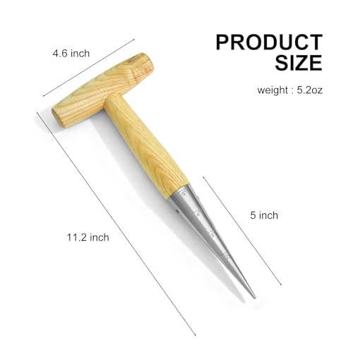 Seed Dibber Hand Garden Tool, Bulb Planter Digging Holes