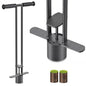 Dolibest Sod Plugger, Bulb Planter Tool with Non-Slip Grip Handle. Turf Cutter and Grass Plugger Tool with Dual Pedals, Sharp Serrations, Perfect for Zoysia, Bermuda and More (Upgrade) - color: Black C- 3'' depth