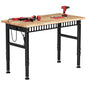 Antifir 48 * 24'' Adjustable Workbench, Heavy Duty Workstation - size: 48"x24"|Socket