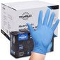 TitanFlex Nitrile Exam Gloves, Blue, 6-mil, Heavy Duty Nitrile Gloves, Mechanic Disposable Gloves, Latex Free, Powder Free - color: Blue - Small - Case of 1000