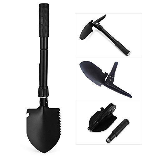Foldable Shovel Mini Portable Survival Spade Entrenching Tool
