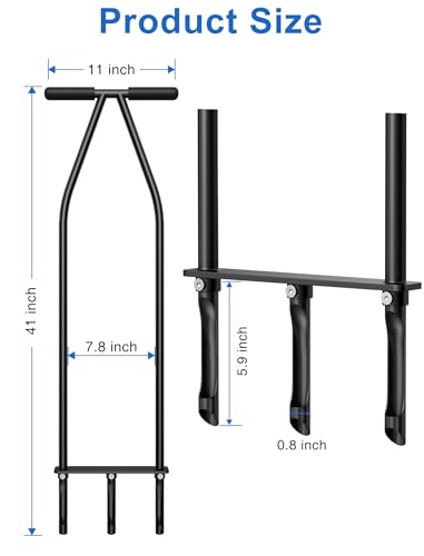 Lawn Aerator Tool, Core Aerator Lawn Tool with Alloy Steel Material, Sturdy Grass Aerator for Lawn Health Soil Yard Aerator