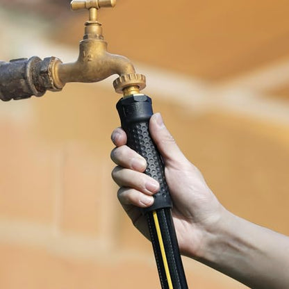 10ft 5/8” Short Leader Garden Hose, Solution4Patio, Male to Female Fittings - size: 5/8 in. x 10 ft.
