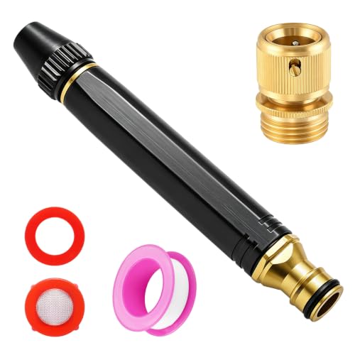 High Pressure Power Washer Nozzle with 3/4" GHT Garden Hose Connector