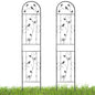 aboxoo 2-Pack Bird Metal Garden Trellis for Climbing Plants - color: Bird, size: 2pcs