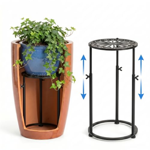 Adjustable Plant Risers for Inside Pots,16-31‘’ Height Adjustable, - size: 16.1~30.7'' Height