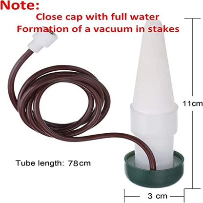 24 Pack Hestya Automatic Plant Self Watering Stakes for Outdoor