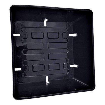 Bootstrap Farmer 5x5 Grow Trays 40 Pack in Black | Extra Strength Inserts for Microgreens & Seed Starting | Heavy Duty Food-Safe Plastic Fits Standard 1020 Flats - color: Black, size: 40 Pack