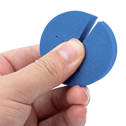 2” Neoprene Foam Inserts for Hydroponics Growing System, Clone Machine, Propagation Indoor Gardening, 100 Pack, Blue - color: Blue