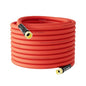 SPECILITE 5/8" x 100FT Hot/Cold Rubber Garden Water Hose, -50℉-190℉, Red - color: 5/8"ID Red, size: 100ft
