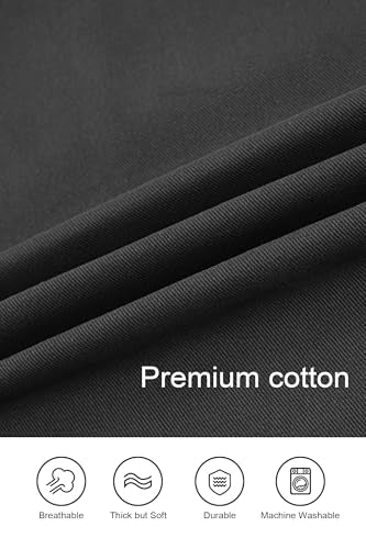 Nanxson Pottery Apron Split Leg with 3 Pockets & Adjustable Buckle - color: Black
