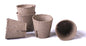 100 New Round Jiffy Peat Pots Size 2x2 ~ Pots are 2 Inch Round at The Top and 2 Inch Deep.