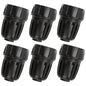 RedChili 6 Pcs 1/2 Inch Drip Irrigation Tubing to Faucet/Garden Hose Adapter, 3/4" FHT to 1/2" (1/2" ID x0.6-0.65" OD) Drip Irrigation Fittings Female Garden Hose Water Line System Connector - size: 1/2" Faucet Adapter