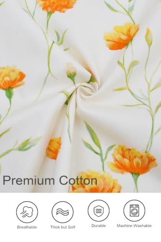 Nanxson Pottery Apron Split Leg with 3 Pockets & Adjustable Buckle - color: Yellow Flower