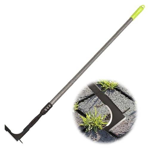 Crack Weeder, Long Handle Crevice Weeding Tool, 48" Weeder Tool