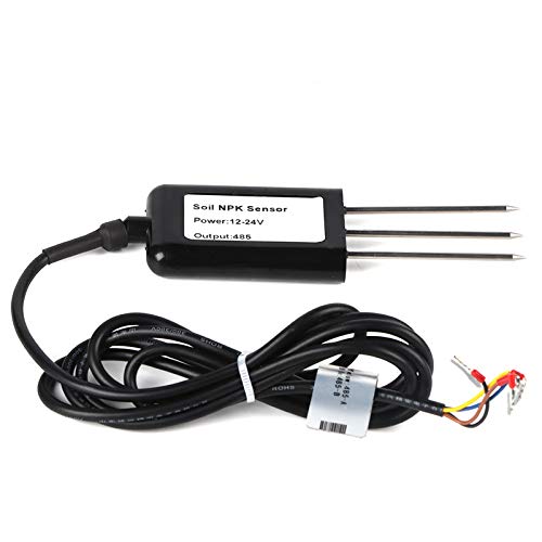 IP68 ABS Soil NPK Sensor,High Precision Soil Nutrient Intelligent Fertilizer Detector Tester Meter NPK Sensor