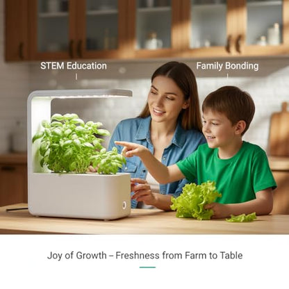 52 Pack Hydroponic Seed Starter Refill Kit - Compatible with Aerogarden & Most Indoor Growing Systems - Includes Grow Sponges,Pod Labels,A&B Plant Food Nutrients (24 Sponges&Labels + A&B Nutrients)