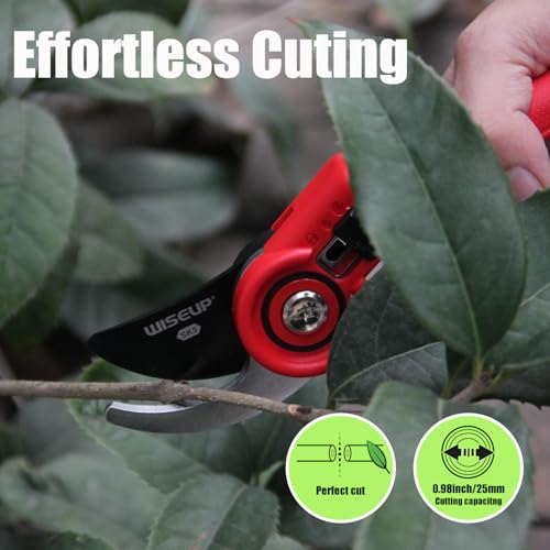 WISEUP Pruning Shears Garden Tool Garden Pruning Scissors
