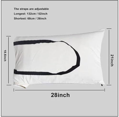 Universal Leaf Vacuum Blower Bag Bottom Debris Dump Bag, for Vacuum Leaf Blowers and Ultra Blower Rake, Compatible with Craftsman Black+Decker Husqvarna Toro Leaf Blower Bag Replacement