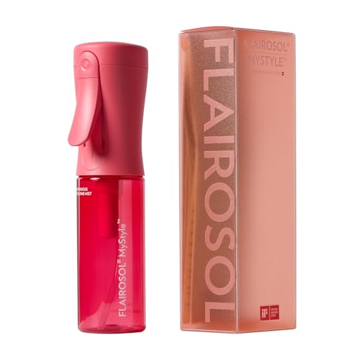 FLAIROSOL MyStyle Travel Continuous Spray Bottle, 3.04oz/90ml, Pink - color: Pink, style: 1 Pack