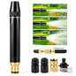 High Pressure Hose Nozzle Metal Fits US Garden Hoses with 3 Spray Modes