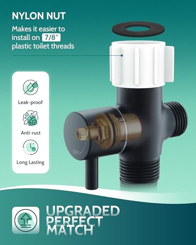 LUFEIDRA Handheld Bidet Sprayer for Toilet, Adjustable Water Flow, Black - color: Matte Black, size: 1 Pack
