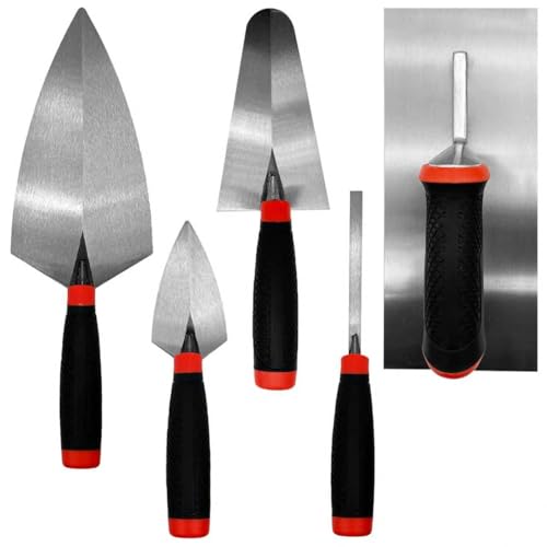 Masonry Hand Tool 5pcs/Set, Concrete Tools Kit - size: Masonry Hand Tool Set