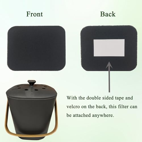 PurifyLogix Compost Bin Activated Carbon Filters for Bamboozle Compost Bin