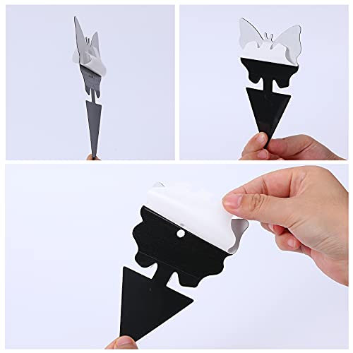 USKICH Sticky Trap Fruit Fly and Gnat Trap Sticky Bug Traps Fungus Traps for Indoor/Outdoor Insect Catcher for White Flies,Mosquitoes,Fungus Gnats,Lying Insects (24 Pcs Black) - size: 24 Pieces Black