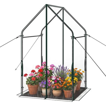 GIANTEX Mini Greenhouse, Outdoor Portable Green House, 36"x36"x60" - size: 36"x36"x60"