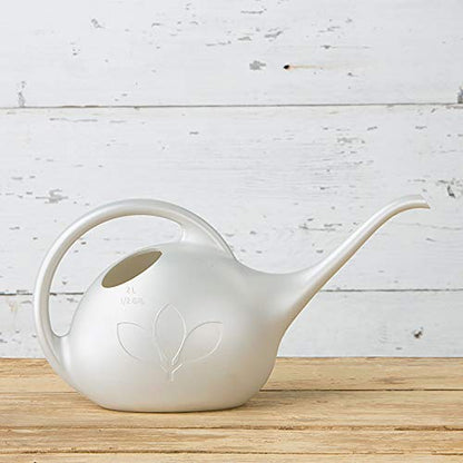 Novelty 30602, Pearl Indoor Watering Can, 1/2 Gallon - color: Pearl