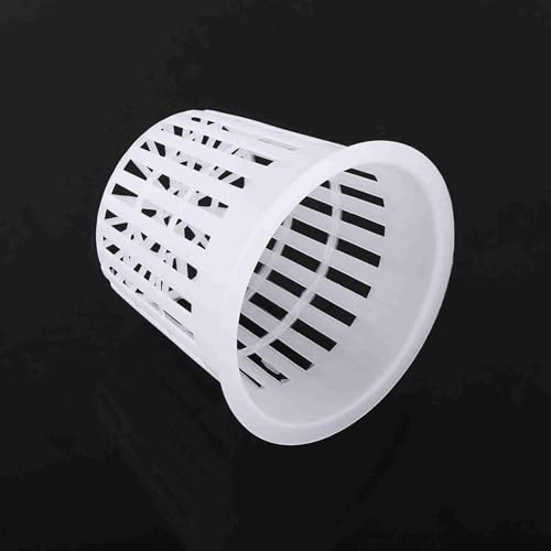 Hydroponic Baskets, 10-Pack 3 Inch Net Pots for Orchids & Plants