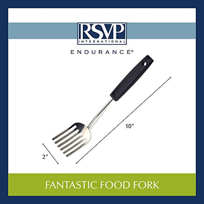 RSVP International Endurance Kitchen Baking Tool Collection, Fantastic Fork, Stainless Steel - size: Fantastic Fork