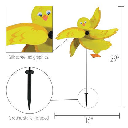In the Breeze 2556 Chick Whirligig Spinner, Baby Chick - style: Chick