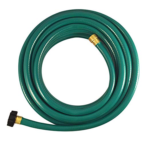Flexon FR58100 5/8-Inch x 100-Foot 3-Ply Light Duty Garden Hose,Green - size: 100ft, style: 5/8