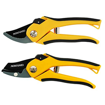 Centurion 199 Pruner Set 5/8" Bypass & Anvil Pruning Shears Hand Pruner (Set of 2)