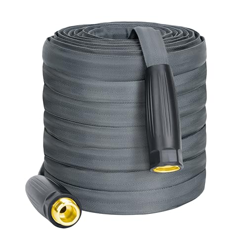 Garden Watering Hose 100 FT, Flexible & Lightweight Water Hose, 5/8 Inch - size: 100 FT