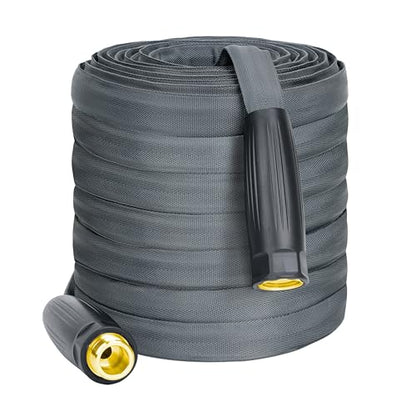 Garden Watering Hose 100 FT, Flexible & Lightweight Water Hose, 5/8 Inch - size: 100 FT