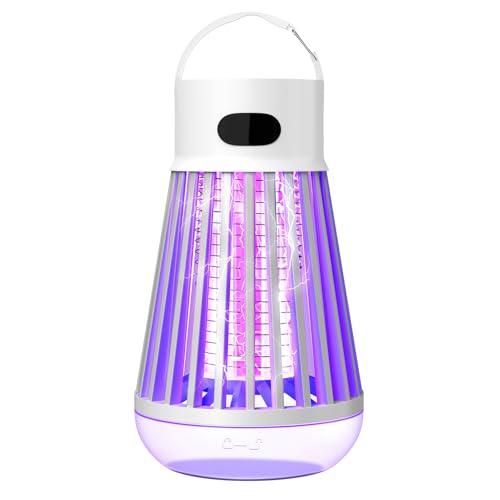 Bug Zapper Indoor Outdoor Mosquito Zapper, LED Rechargeable Fly Zappers