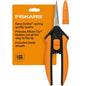 Fiskars 6" Steel Micro-Tip Pruning Scissors, Garden Snips for Small Plants - style: Snips