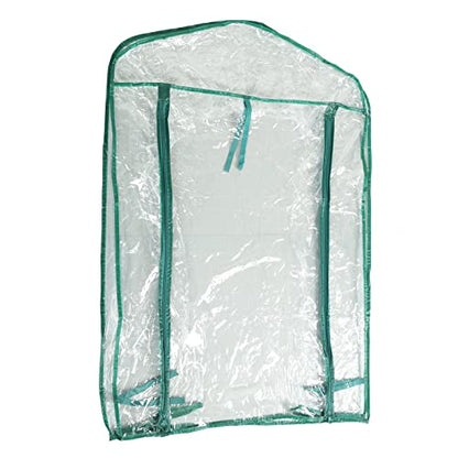 Greenhouse Replacement Cover, 69x49x92cm 2-Tier PVC