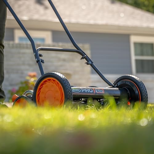 Scotts 716-18S 18-Inch 7-Blade Push Reel Lawn Mower, Green - size: 18-Inch, 7-Blade