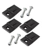 4 Pcs 3 Point Auger Cutting Edge Cutting Wedges with Bolts
