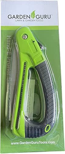 GARDEN GURU Folding Pruner Saw with Ergonomic Handle & Safety Lock – Non Slip – Rust Resistant Hardened Steel – Professional Grade Sawtooth Blade – for Pruning Trimming Camping Clearing (2 Pack) - size: 2 Pack