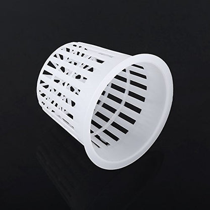 Yinhing Net Cups for Hydroponics, 2 Inch Round Planting Basket