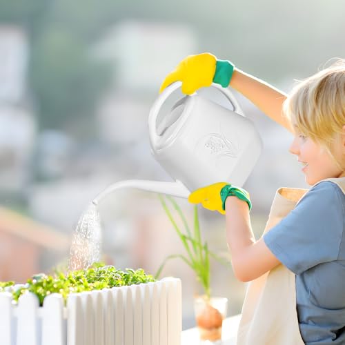 Plant Watering Can - 1/2 Gallon - White - color: White