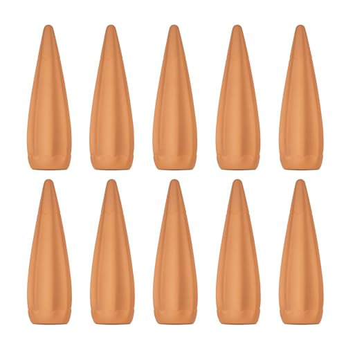 vensovo Terracotta Self Watering Spikes - 10 Pcs Potted Plant Watering Devices Vacation Self-Watering Stakes for Outdoor, Indoor Plants, Wine Bottle - color: Carrot-10pcs, size: 7in