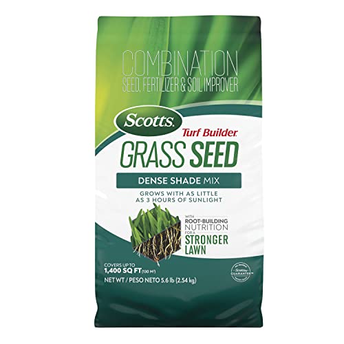 Scotts Turf Builder Grass Seed Dense Shade Mix, 5.6 lbs. - size: 5.6 lb.