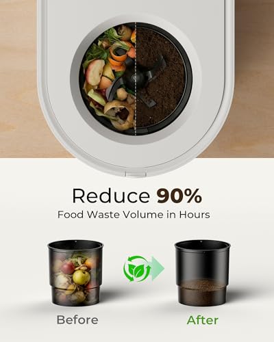 OK-255 Electric Composter for Kitchen 5.5L