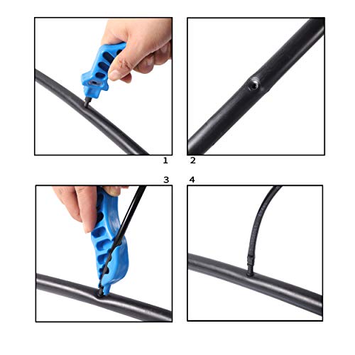 2-in-One Drip Irrigation Tubing Hole Punch Fitting - size: Pro Punch Tool Sets